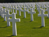 Us Military Cemetery Containing the Graves of More Than 5000 US War Dead from WW2  Hamm  Luxembo
