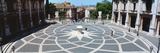 High Angle View of a Town Square  Piazza Del Campidoglio  Rome  Lazio  Italy