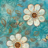 Blue Posies I