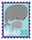 Animal Stamps - Whale