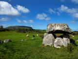 Dolmen  Portal Tomb in Stone Circlke  Carrowmore Megalithic Cemetery  Cúil Irra Peninsula  Ireland