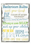 Bathroom Rules Multi