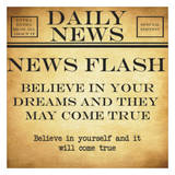 News Flash - Believe