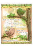 Birds Pink 4