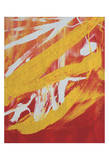 Abstract Painting  c 1982 (Yellow  Red  White)