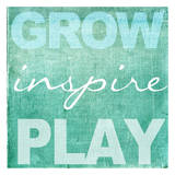 Grow Inspire Play Aqua