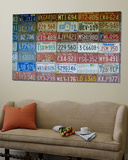 USA  Missouri  Route 66  Near Carthage  Car Number Plates