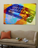 Ferrari Engine Watercolor