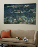 Waterlilies: Green Reflections  1914-18 (Right Section)