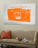 Orange Boom Box
