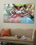 Four Ballerinas on the Stage