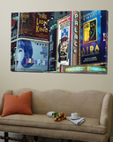 Billboards on Buildings in a City  Times Square  New York City  New York State  USA