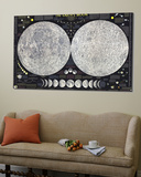 Earths Moon Map 1969