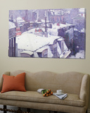 View of Roofs or Roofs Under Snow  1878