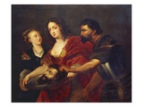 Salomé Receives the Head of John the Baptist  17th Century