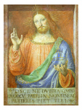 Christ Blessing the World  Fresco  C1520-5  Painted for a Greco-Milanese Oratory Near Milan