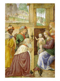 Adoration of the Magi  Fresco  C1520-5  Painted for a Greco-Milanese Oratory Near Milan