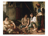Femmes D'Alger Dans Leur Appartement (Women of Algiers in their Apartment) C 1834