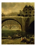 Workers  from Démolition Des Maison Du Pont Notre-Dame  En 1786