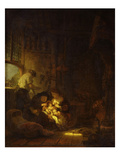 The Holy Family or the Carpenter's House  1640