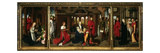The Nativity  Adoration of the Magi and Presentation in Temple  Triptych