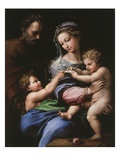 Virgin of the Rose  Madonna and Child with Joseph and John the Baptist  1518