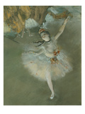 L'Etoile Ou Danseuse Sur Scene  the Star or Dancer on Stage  Pastel  C 1876  Detail