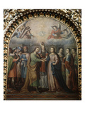 The Wedding of Mary and Joseph  1723  Basilica of Ocotlan  18th Century