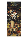 Hell  from Garden of Earthly Delights  Triptych  before 1493  Detail