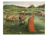 The Miraculous Draft of Fishes  Situated in Geneva Landscape  from Cathedral of St Peter