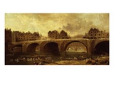 Démolition Des Maison Du Pont Notre-Dame  En 1786