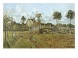 Landscape  Pontoise  1875