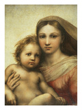The Sistine Madonna  Madonna and Child with Pope Sixtus II and Saint Barbara  C 1512