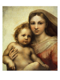 The Sistine Madonna  Madonna and Child with Pope Sixtus II and Saint Barbara  C 1512  Detail