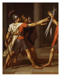 Oath of the Horatii  1784  Detail
