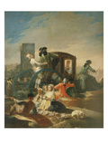 The Crockery Seller  Tapestry Cartoon  1778