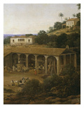 View of Engenho Real  also known as a View of Sugar Mill  Detail