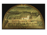 Colle Salvetti  Tuscany  Italy  from Series of Lunettes of Tuscan Villas  1599-1602