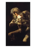 Saturn Devouring His Children  1819-23  Black Painting  146X83Cm