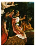 Triumph of Emperors Titus and Vespasian  from Suetonius' Life of the Caesars  C1537  Detail