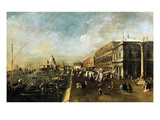 Grand Canal and Salute Church  Venice  Italy