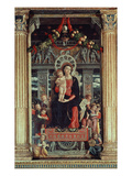 Madonna and Child with Angels  Central Panel of 1459 Altarpiece of Saint Zeno