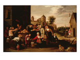 Charitable Works of the Misericordia (A Florentine Charity Established in the 13th Century)