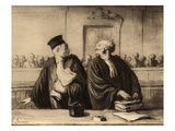 The End of the Audience (La Fin De L'Audience)  Photogravure from Original Watercolour  1862-5