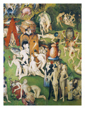 Allegory of Luxury  Central Panel of the Garden of Earthly Delights  C 1503-04 Triptych (Detail)