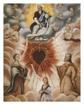 The Trinity  Saint Francis De Sales  1567-1622 and Saint Jane Francis De Chantal  1572-1641
