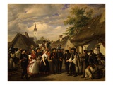 The Arrival of the Bride  1856