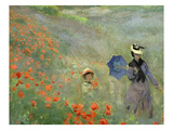 Les Coquelicots  Environs D'Argenteuil  Poppies Near Argenteuil  1873  Detail