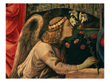 Angel  from the Annunciation and Saints (Detail)