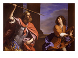 Saul Contro David (Saul Attacking David)